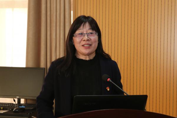 建英,党委副书记张英芳,汉语言文学系主任,系书记李润民,团委书记杨娜